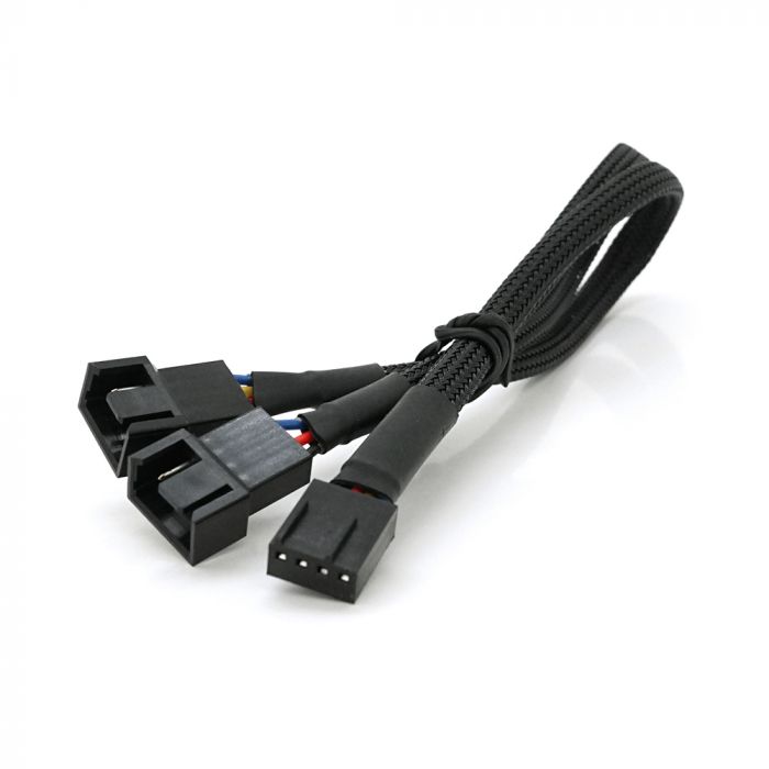 
					Кабель-перехідник для живлення вентилятора 4+4Р-->4P, OEM Q200