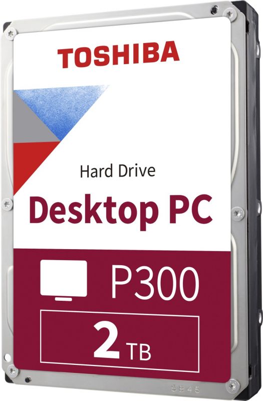 Жорсткий диск 3.5"   2TB Toshiba P300  (7200rpm, SATA 6Gb/s, 256GB) (HDWD320UZSVA)