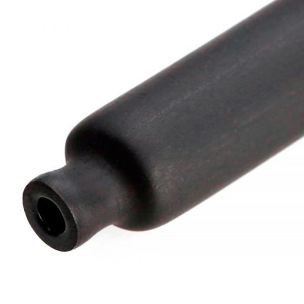 
					Термоусаджувальна трубка 1,5 мм, робоча температура: від -50 ° C до + 125 ° C, чорна, 1м, ціна за метр