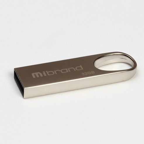 
					Флеш-накопичувач Mibrand Irbis, USB 2.0, 32GB, Metal Design, Blister