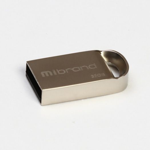
					Флеш-накопичувач Mibrand Lynx, USB 2.0, 32GB, Metal Design, Blister