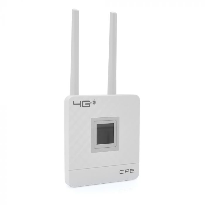 
					Бездротовий маршрутизатор CPE903 4G, дротова та бездротова передача, WIFI: 2.4G, 1 порт RJ45, LCD