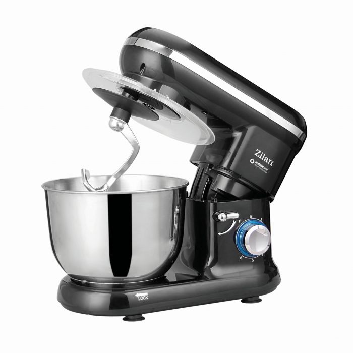 
					Мультиміксер з чашею Hurricane Zilan ZLN3185, 1400W, black/silver