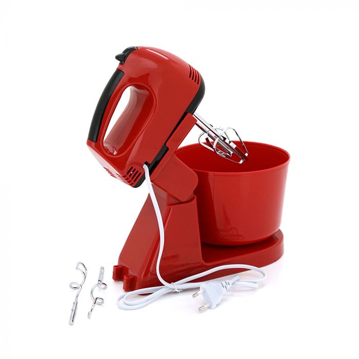 
					Міксер з чашею Floria ZLN7575, 150W, red
