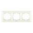 
					Рамка Panasonic Arkedia Slim потрійна, горизонтальна,  кремова