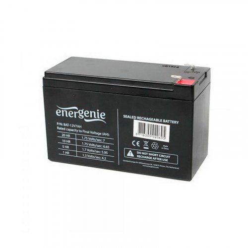 Акумуляторна батарея EnerGenie 12V  7Aг (BAT-12V7AH) 2.06 кг