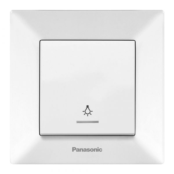 
					Кнопка Panasonic Arkedia Slim дзвінка, біла