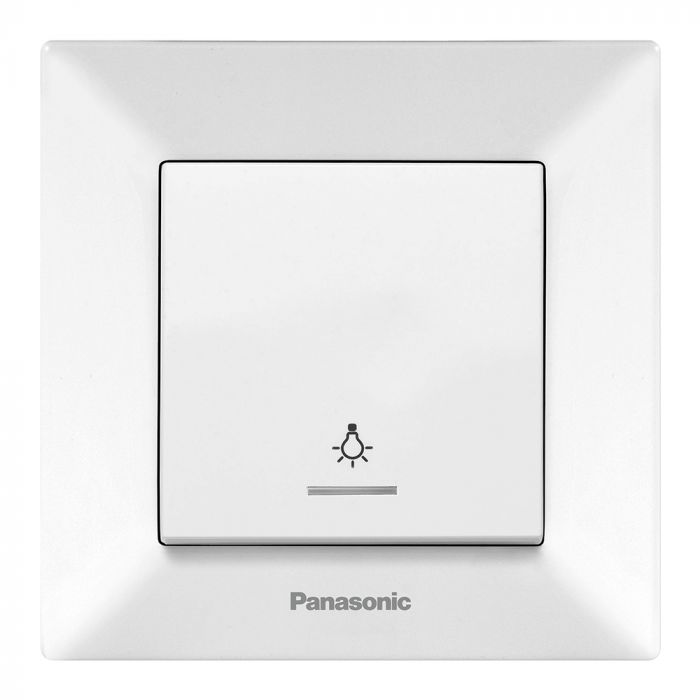 
					Кнопка Panasonic Arkedia Slim дзвінка, біла