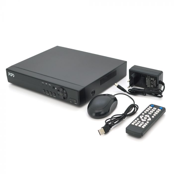 
					4х канальний мультиформатний PiPo відеореєстратор PP-XVR1104 5MP-N