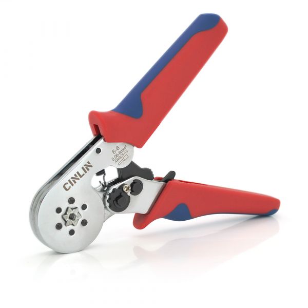 
					Крімпер CINLINELE HCS8 6-6 для обтиску кабельного накінечника, blue + набір кабельних наконечників (VE0508,VE1508,VE1008,VE4009,VE2508)