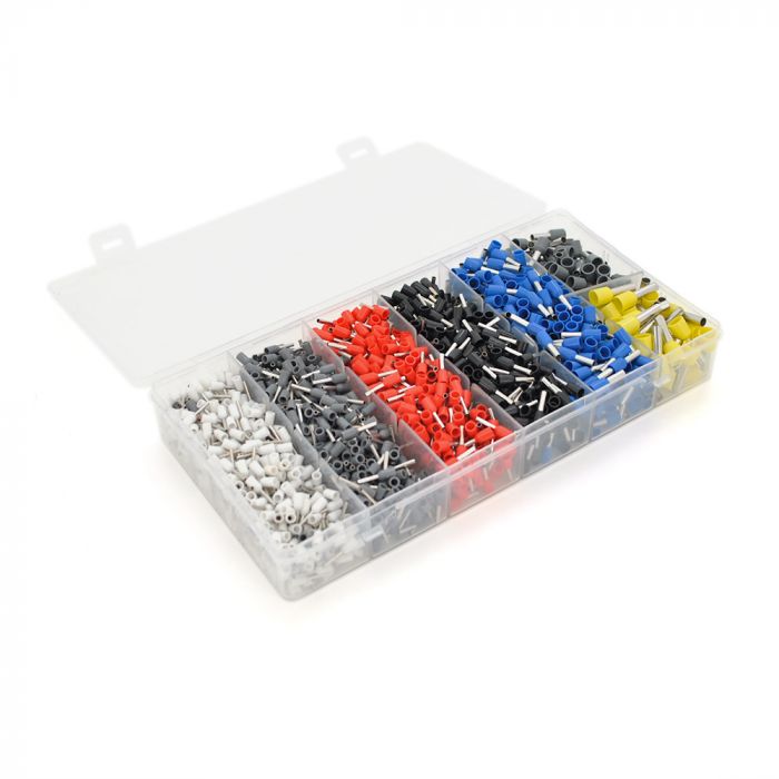 
					Крімпер CINLINELE HCS8 6-6A для обтиску кабельного накінечника, red + набір кабельних наконечників (VE0508,VE1508,VE1008,VE4009,VE2508)