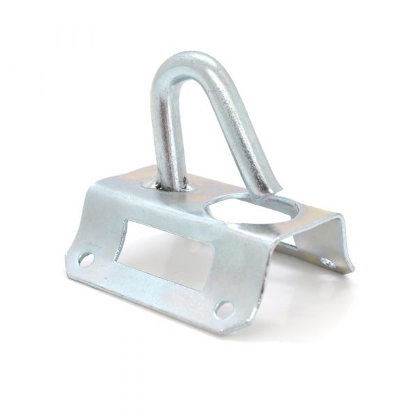 
					Гак для опор SN-8-K-O оцинкований для кріплення за допомогою бандажної стрічки, SteelNe