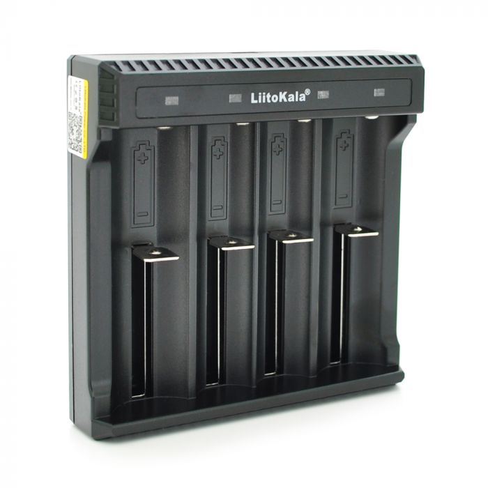 
					ЗП універсальний Liitokala Lii-L4, 4 канали, LED індикація, підтримує Li-ion, 10430/10440/14500/16340/17670/18500/18650/26650/25500/26700