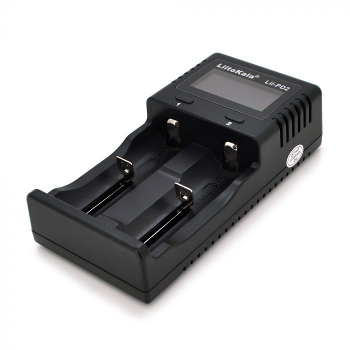 
					ЗП універсальний Liitokala PD2, 2 канали, LCD дисплей, підтримує Li-ion, Ni-MH і Ni-Cd AA (R6), ААA (R03), AAAA, С (R14)