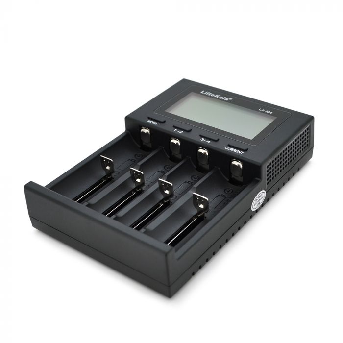 
					ЗП універсальний Liitokala Lii-M4, 4 канали, 5V Type C, LED display, підтримуєLi-ion, 3.7V/1.2V AA/AAA 18650/26650/16340/14500/10440/18500