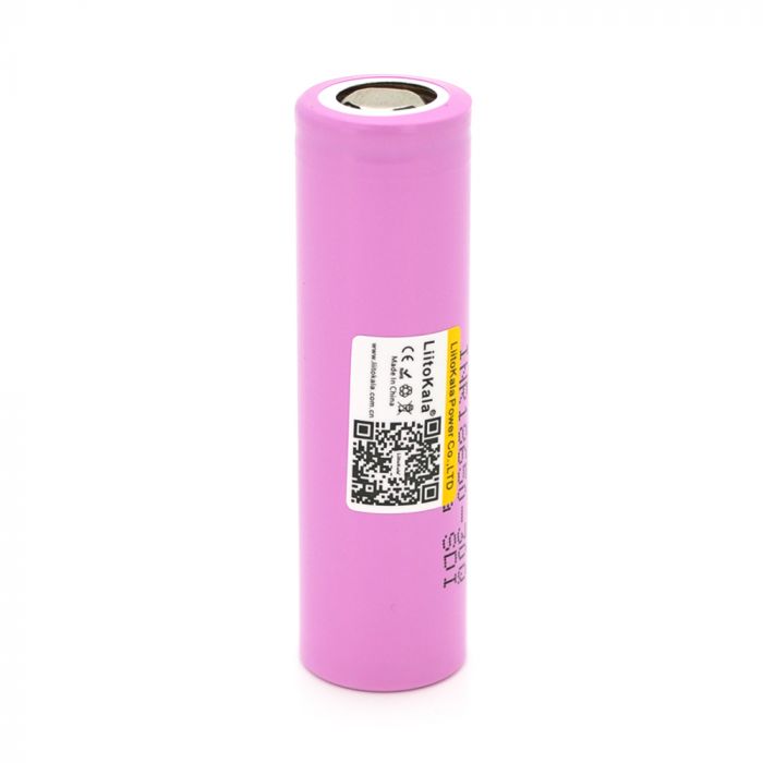 
					Акумулятор 18650 Li-Ion LiitoKala Lii-30Q, 3000mah （2900-3100mah）, 27A, 3.7V (2.5-4.25V), Pink, PVC