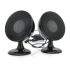 
					Колонки 2.0 Kisonli S-888 для ПК и ноутбука, USB + 3.5mm, 2x3W, 20Hz- 20KHz, Black, BOX, Q60