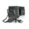 
					Колонки 2.0 Kisonli K500, для ПК і ноутбука, USB + 3.5mm, 2x3.5W, 20Hz- 20KHz, Black, BOX, Q50