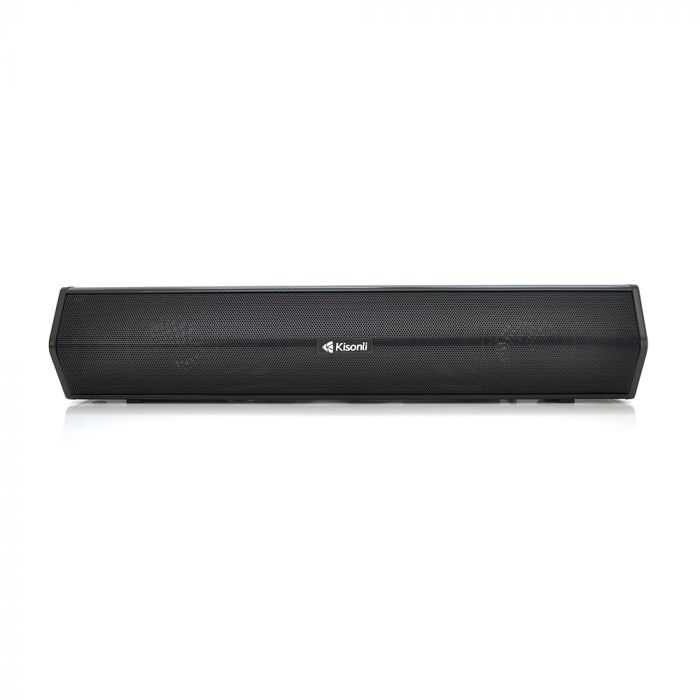
					Колонки 2.0 Kisonli i-620, для ПК і ноутбука, USB + 3.5mm, 2x3W, 20Hz- 20KHz, Black, BOX, Q40