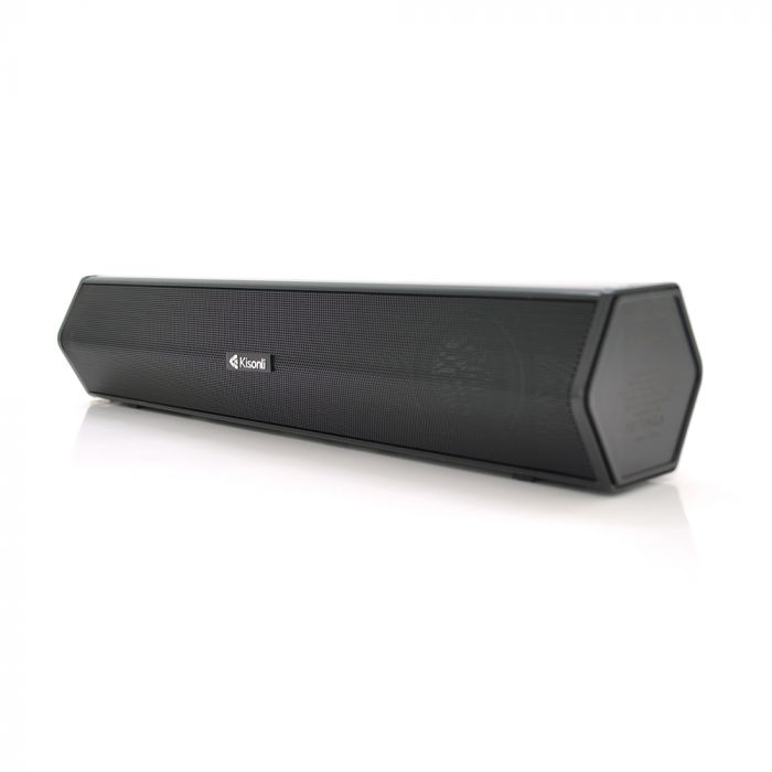 
					Колонки 2.0 Kisonli i-620, для ПК і ноутбука, USB + 3.5mm, 2x3W, 20Hz- 20KHz, Black, BOX, Q40