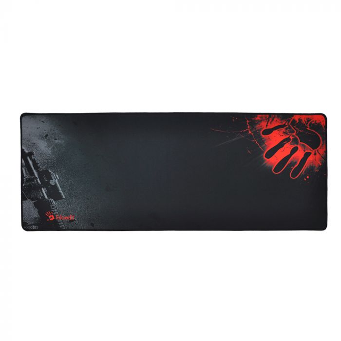 
					Килимок 300 * 800 тканинної Bloody Handprint з бічної прошивкою, товщина 3 мм, колір Black / Red, Пакет