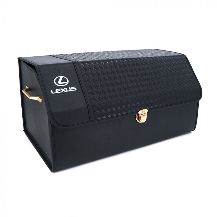 
					Складаний шкіряний автомобільний органайзер 600*360*340 мм, Black