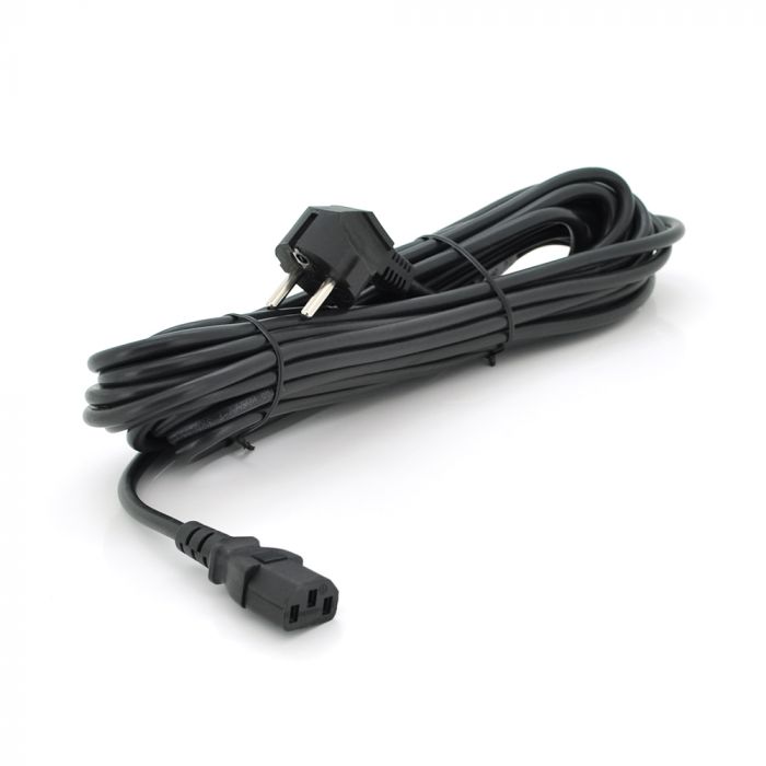 
					Кабель живлення Ritar PC-186 CEE7/17-C13, 10.0m, 0.75mm, 3 pin (евровилка), Black, OEM, МЕДЬ!!!!