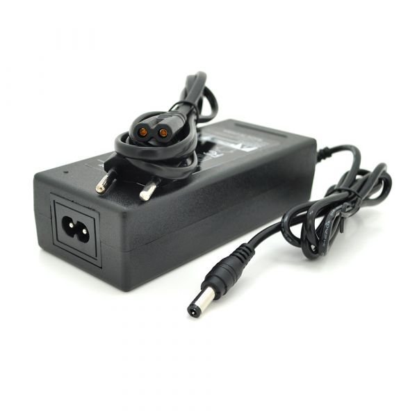 
					Зарядний пристрій для літієвих акумуляторів 63V 1,1A, штекер 5,5х2,5мм, BOX