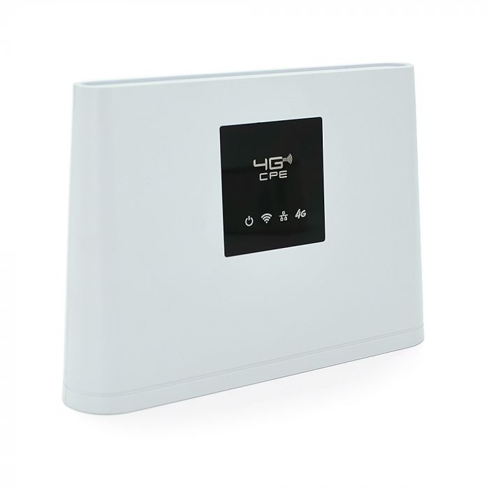 
					Бездротовий маршрутизатор CPE908 4G, провідна та бездротова передача, WIFI: 2.4G, RJ11, акумулятор ємністю 4000mAh