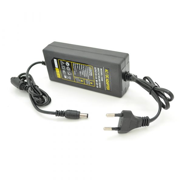 
					Імпульсний адаптер живлення 12В 4А (48Вт) YT-1204 штекер 5.5 / 2.5, довжина 1,20 м, Q100