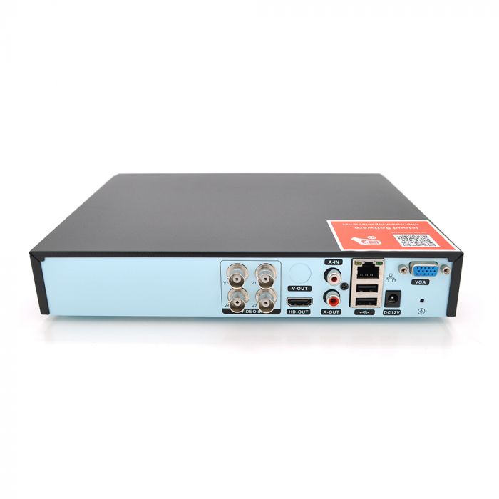 
					Комплект відеоспостереження Outdoor 008-4-2MP Pipo (4 вуличні камери, кабелі, блок живлення, відеореєстратор APP-Xmeye)