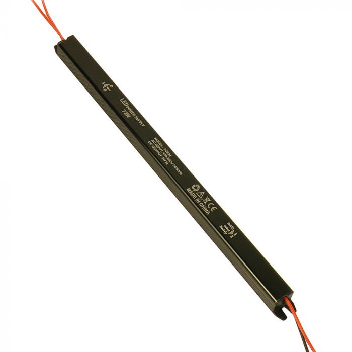 
					Імпульсний блок живлення герметичний PSW24-72 24В 3А (72Вт) IP20 (312*18*18)