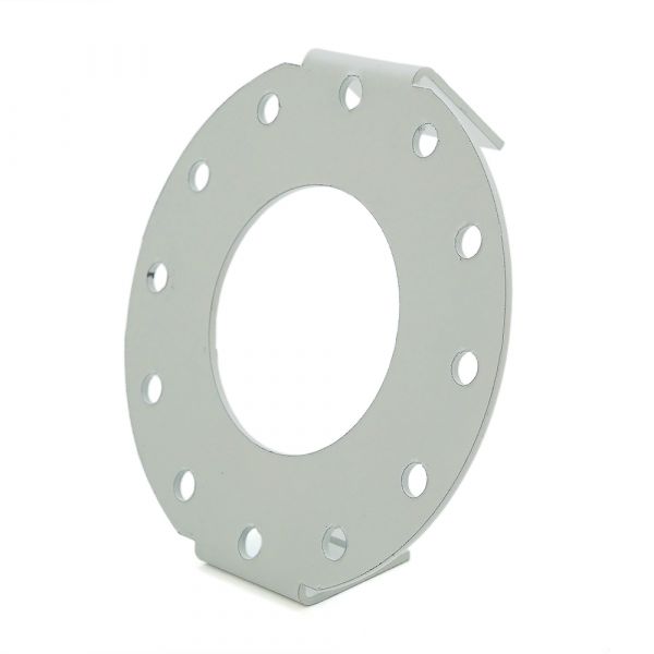 
					Кронштейн металевий універсальний КК03 для камер діаметром 100мм (під коробки UMK D-130) під бандажну стрічку білий