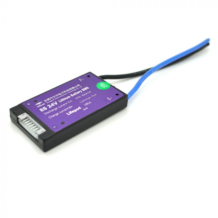 
					BMS плата MGod LiFePO4 24V 8S 15A симетрія