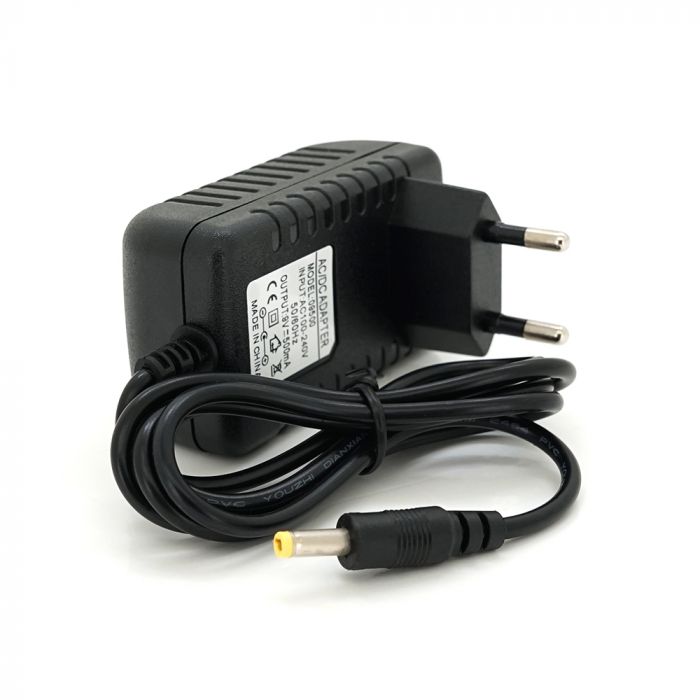 
					Імпульсний блок живлення 9В 0,5А (4.5Вт) M060050-2A1 штекер 4.0/1.7, довжина 1м