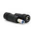 
					Перехідник DC 5.5x2.1mm (мама) - 5.5х2.1mm (тато) Blue