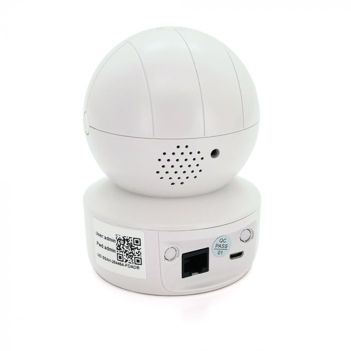 
					2 Мп Wi-Fi відеокамера внутрішня CD/картка PiPo IPC23D2MP10 PTZ 2.8mm CamHI