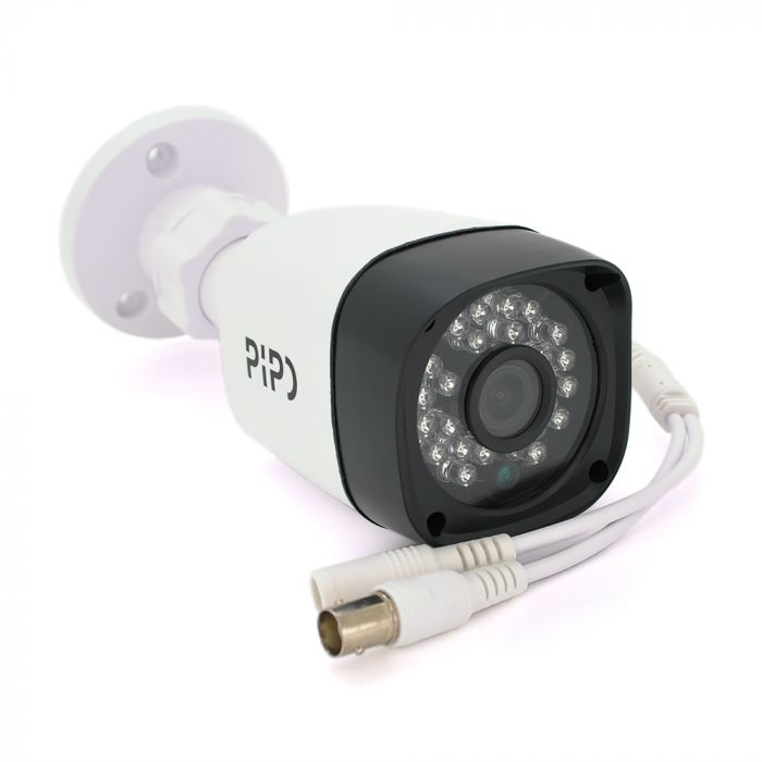 
					Комплект відеоспостереження Outdoor 016-4-5MP Pipo (4 вуличні камери, кабелі, блок живлення, відеореєстратор APP-Xmeye)