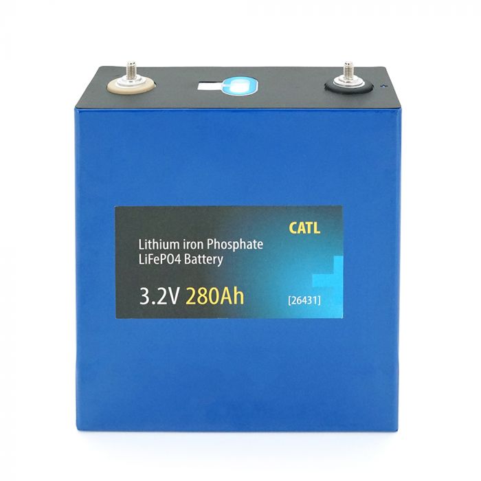 
					Осередок CATL 3.2V 280AH для збирання літій-залізо-фосфатного акумулятора, 6000 циклів, 205 х 72 х 174 мм