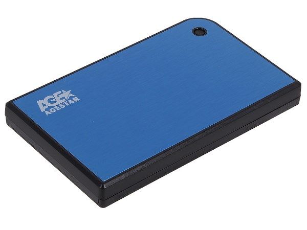 Mobile Rack Agestar 3UB 2A14 (Blue) зовнішня кишеня  2.5",USB3.0 синій