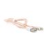 
					Кабель iKAKU KSC-723 GAOFEI smart charging cable for iphone, Pink, довжина 1м, 2.4A, BOX