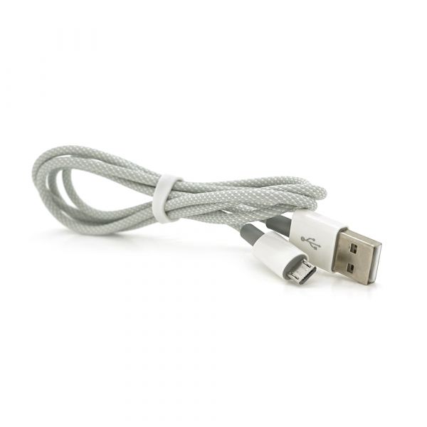 
					Кабель iKAKU KSC-723 GAOFEI smart charging cable for micro, Gray, довжина 1м, 2.4A, BOX