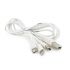 
					Кабель KSC-078 BAITONG charging data cable3 in 1 Micro / Iphone / Type-C, довжина 1м, White, BOX