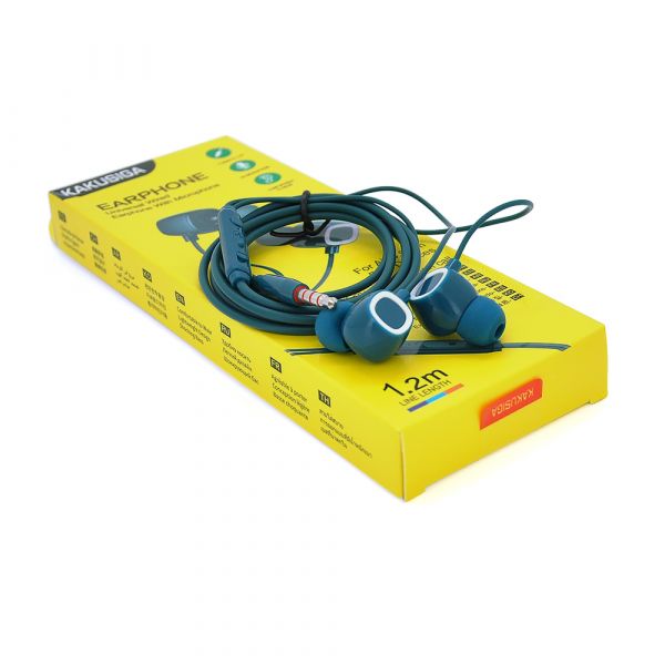 
					Навушники провідні iKAKU KSC-706 XIANGLING з мікрофоном, Green, Bох