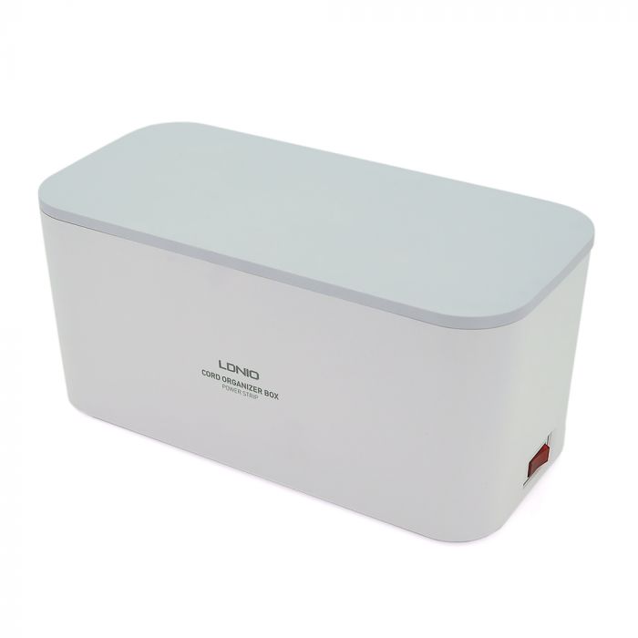 
					Мережевий фільтр LDNIO SE5334, 5 Розеток + 3 USB, 2 м, перетин 3х0,75мм, White, Box