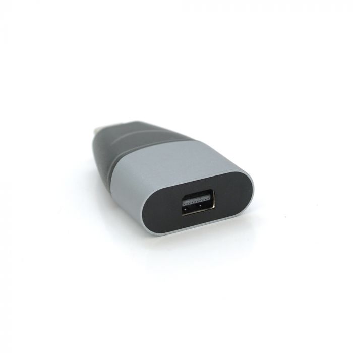 
					Перехідник  Type-C (тато)/Mini Display Port (мама), Black-gray