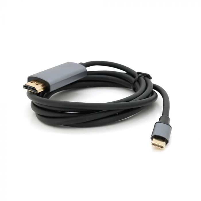 
					Кабель HDMI (тато) - Type-C (тато),  4K, 60HZ, Chip:2172U, 1.8m, Black