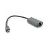 
					Конвертер Type-C (тато)/RJ-45 (мама), 18cm, круглий, chip:RTL8153, 1000Mbps, Gray