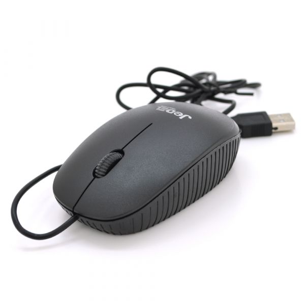 
					Миша провідна JEDEL C1, Black, Q100