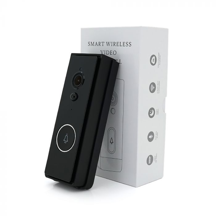 
					Автономний вуличний/внутрішній Відеодзвінок 2MP YOSO DoorVision-WIFI-00-2 Tuya. на батареях 18650 . WIFI. запис на карту SD. Чорний (акумулятори не входять в комплект)